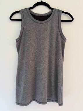 Lululemon Grey Open Back Tank Top Size 4